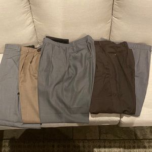 Men’s name brand dress slacks